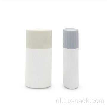 15 ml airless zonnebrandfles ondersteboven buis